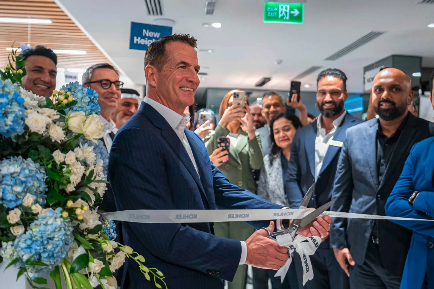 Kohler showroom opening in Riyadh
