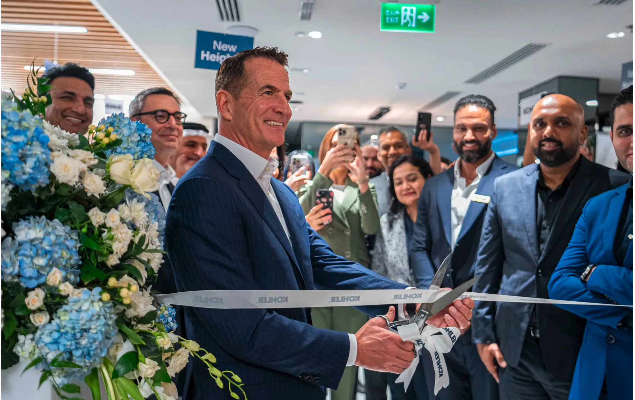 Kohler showroom opening in Riyadh