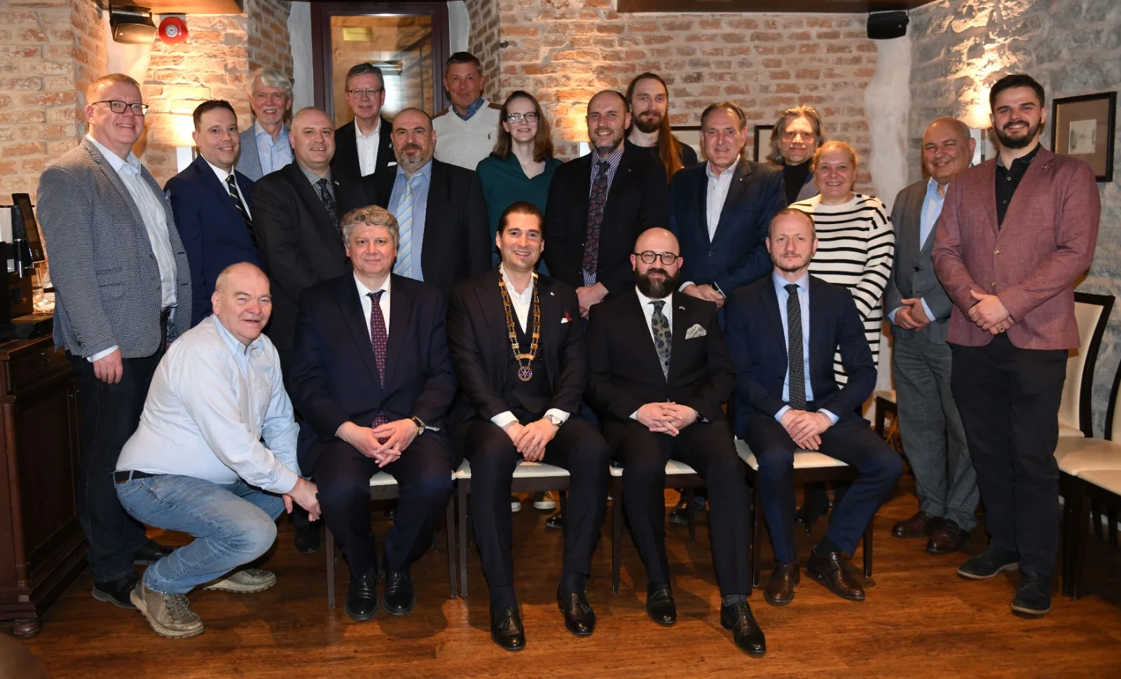 Members of the Rotary Club of Tallinn Global