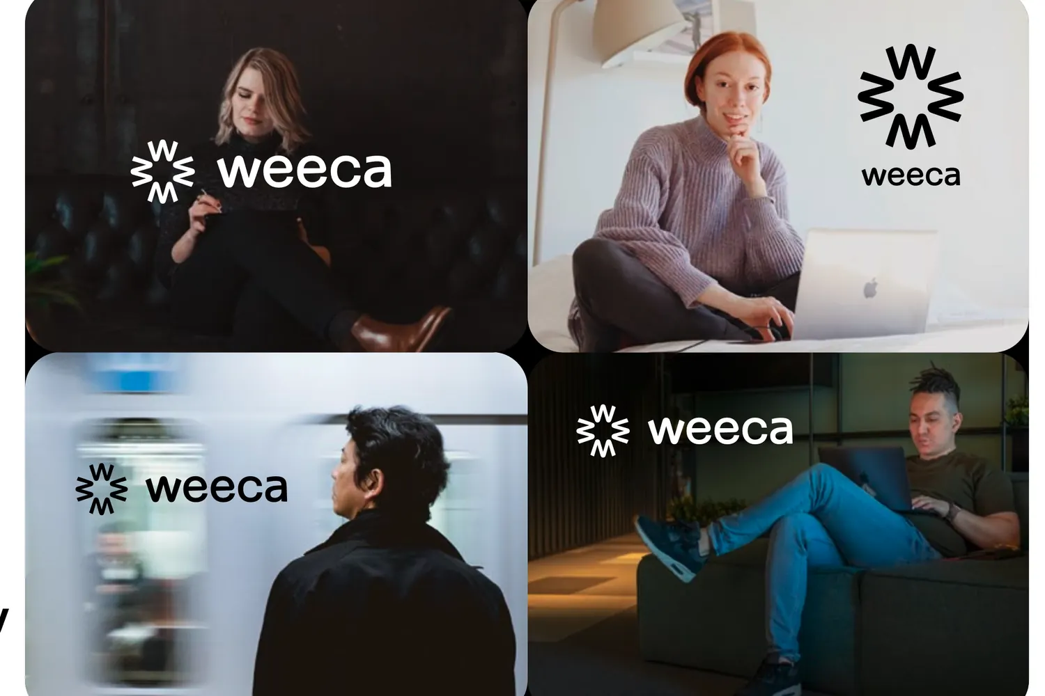 Weeca brand identity